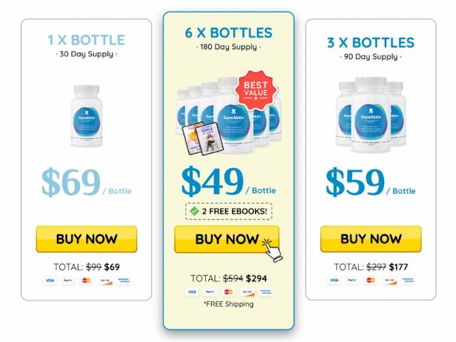 GumAktiv Pricing