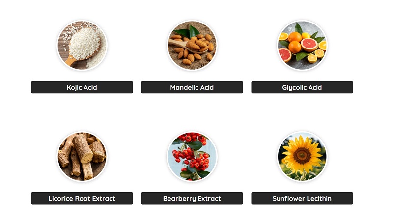 PureLumin Essence Reviews - Key Ingredients